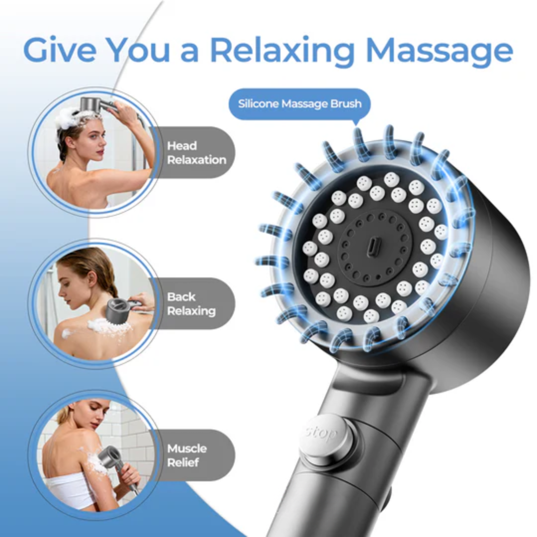 AQUAPULSE™ Shower Head (85% OFF)