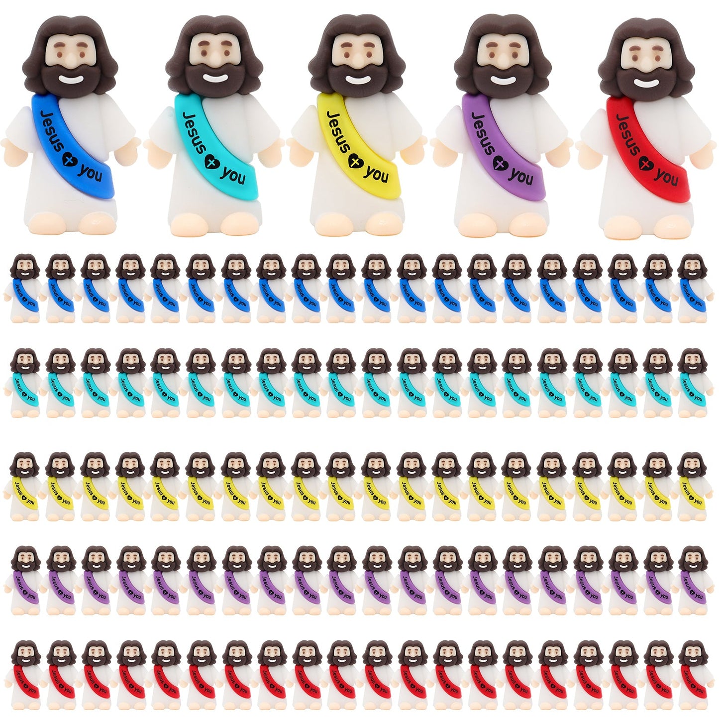 FaithJoy™ - Mini Jesus Figurine Set