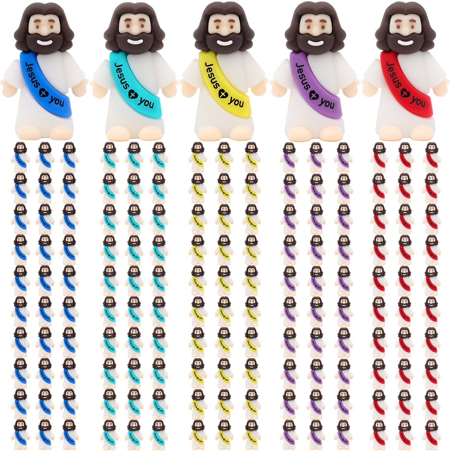 FaithJoy™ - Mini Jesus Figurine Set