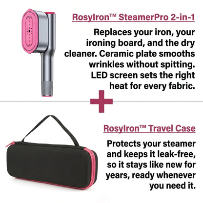 SteamerPro 2-in-1 Steamer & Iron