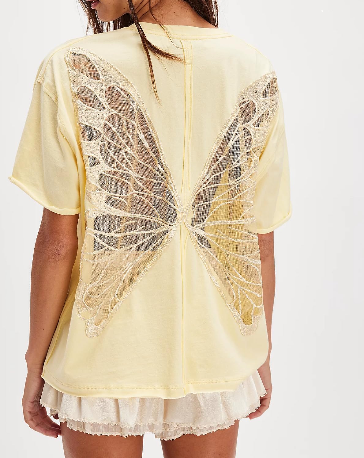 Backless Butterfly Top