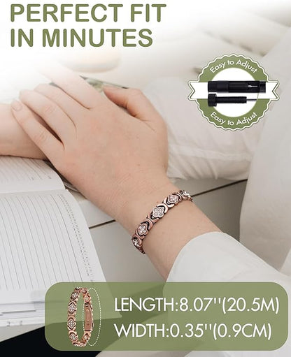 Diystar® Pure Copper Magnetic Bracelet