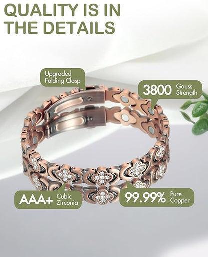 Diystar® Pure Copper Magnetic Bracelet