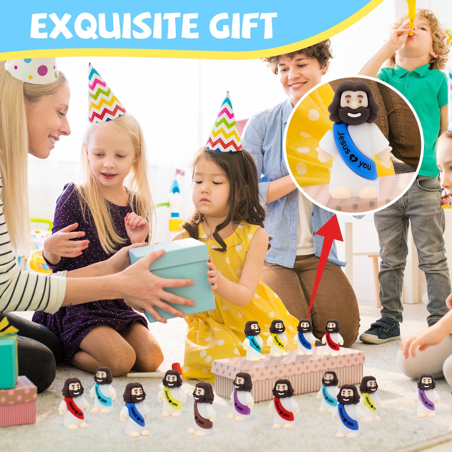 FaithJoy™ - Mini Jesus Figurine Set
