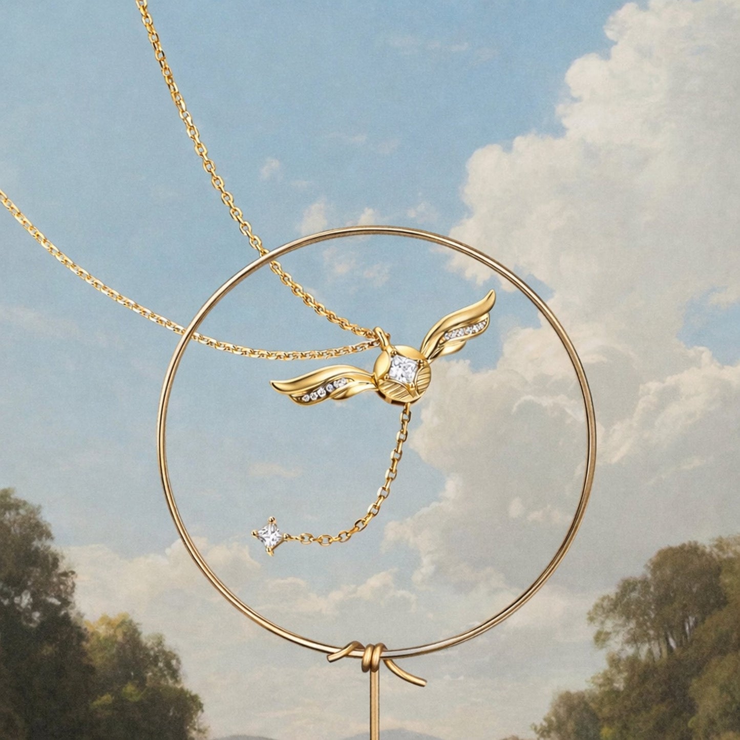 RelicWing Golden Snitch Necklace™