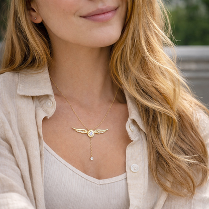 RelicWing Golden Snitch Necklace™