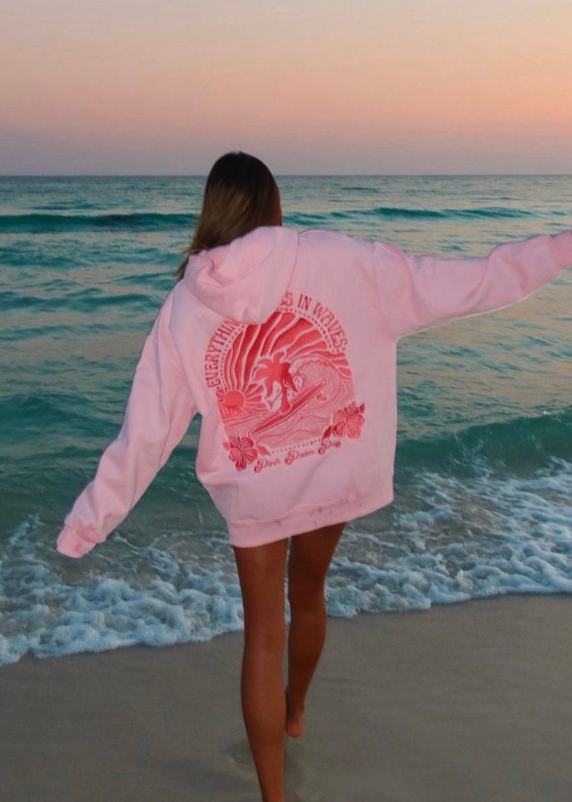 "Everything Comes in Waves" Hoodie
