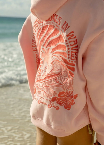 "Everything Comes in Waves" Hoodie