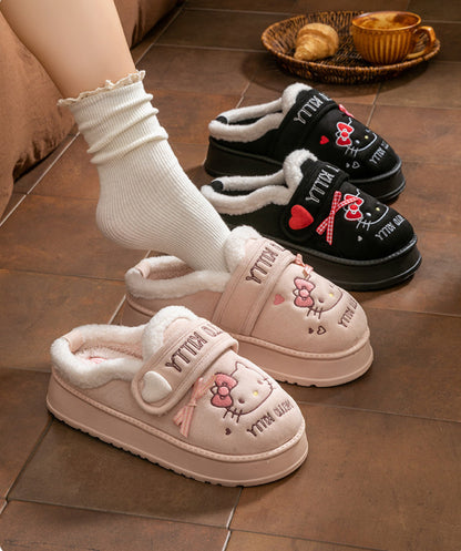 Hello Kitty Cozy Bow Slippers