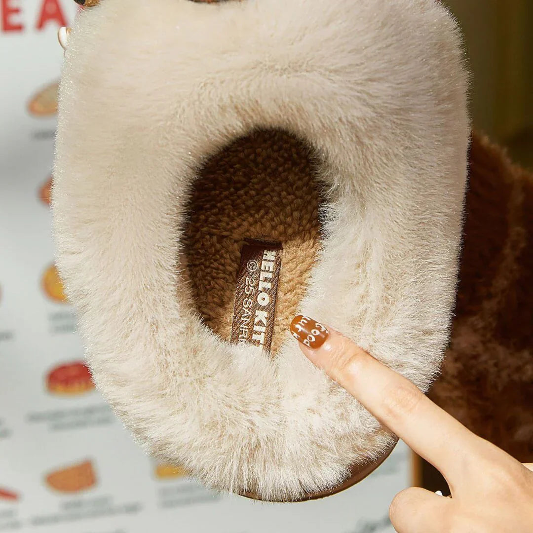 Hello Kitty Cozy Slippers