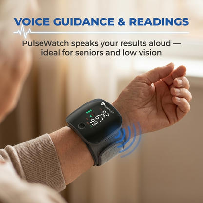 PulseWatch Wrist Blood Pressure Monitor