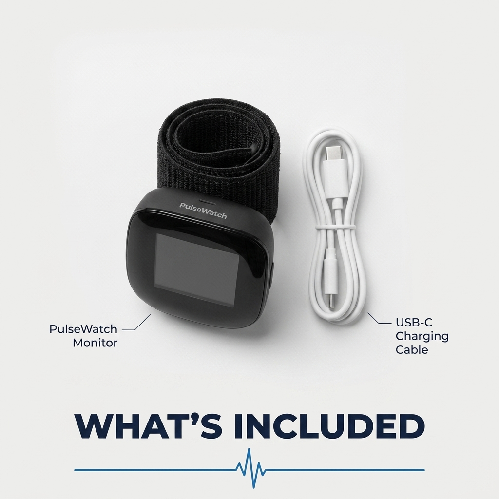 PulseWatch Wrist Blood Pressure Monitor