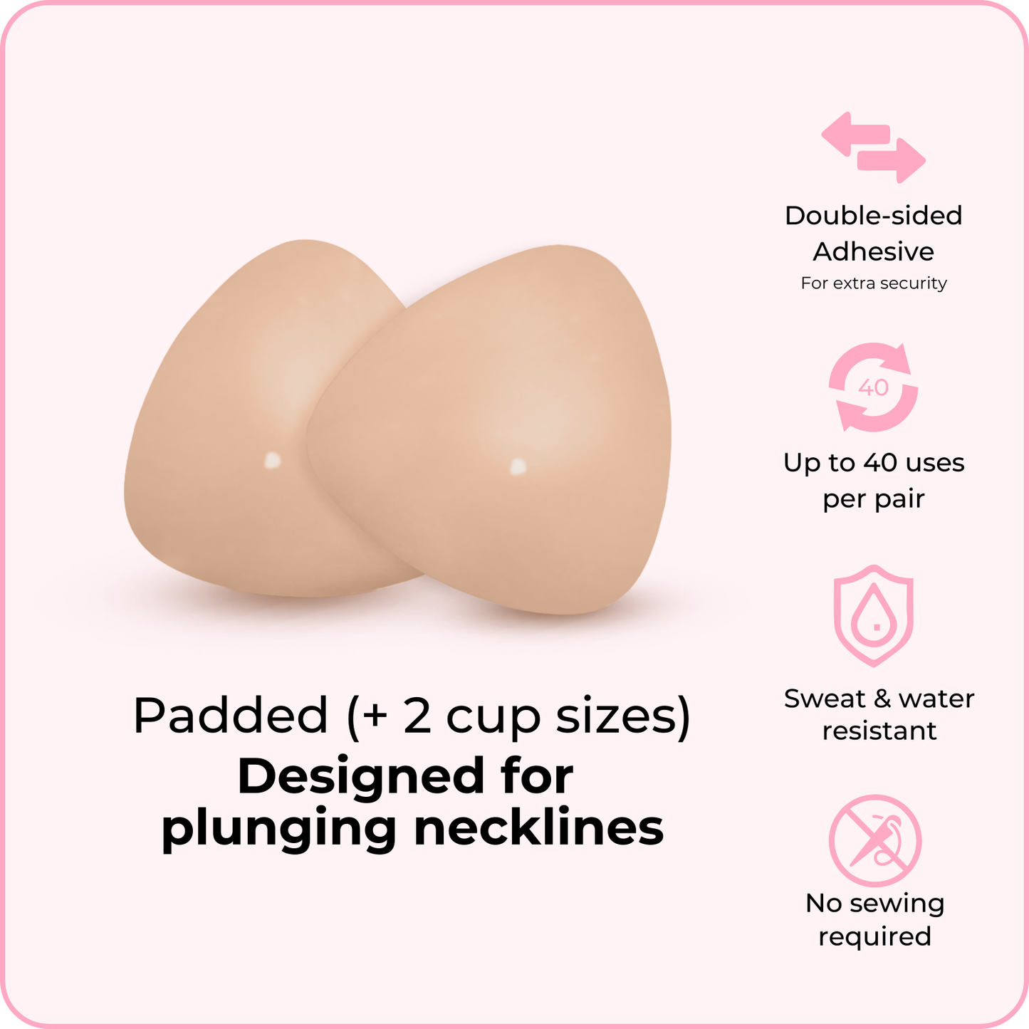 InvisiLift™ - Adhesive Boost Inserts