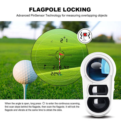 PinLock Pro™ Golf Rangefinder NK-1000