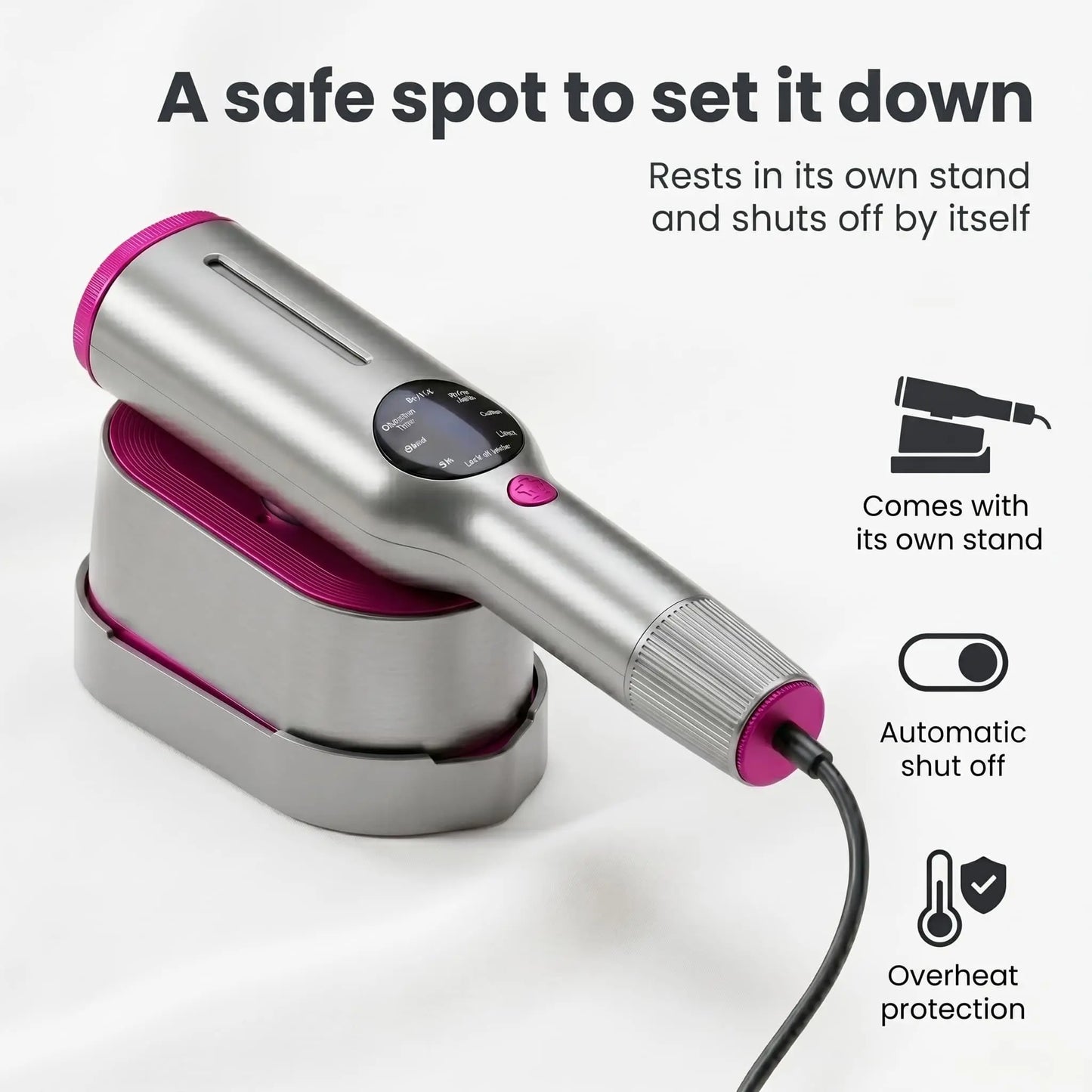 SteamerPro 2-in-1 Steamer & Iron